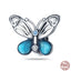 Fit Pandora 925 Original Bracelet 925 Silver Plate Flower Bird Series Charms Beads For Women Fashion DIY Jewelry Gifts Making