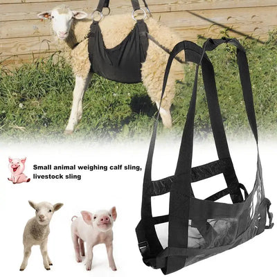 Calf Sling For Weighing Calf Sling For Weighing Little Animals Adjustable Livestock Harness Sling For Lambs Goats Baby Alpacas