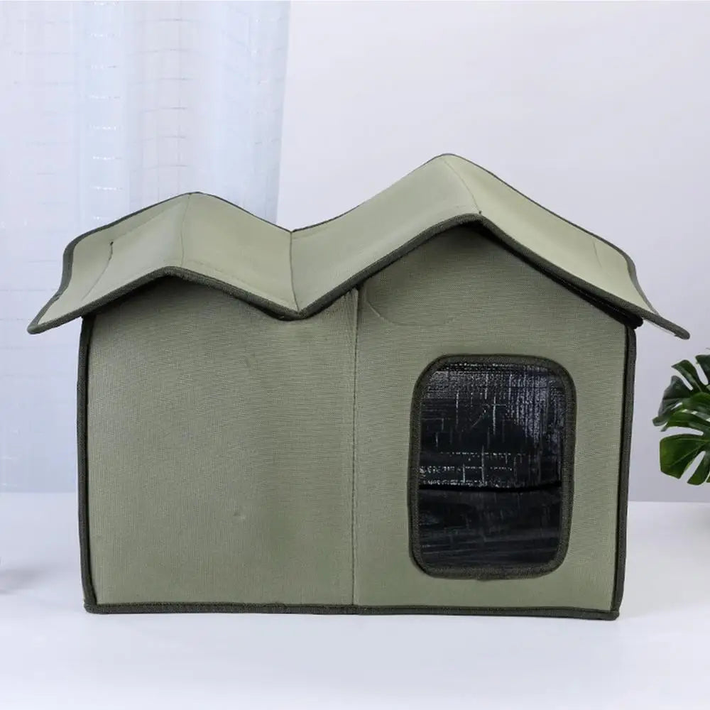 Outdoor Cat Shelter Large Winter Insulated Pet House Waterproof Detachable Cat Shelter Washable Cat Nest Pet House For Cat Dog