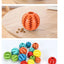 Natural Rubber Pet Dog Toys Dog Chew Toys Tooth Cleaning Treat Ball Extra-tough Interactive Elasticity Ball5cm for Pet Products