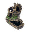 Artificial Aquarium Decoration Resin Tree Root Aquatic Fish Tank Ornament Decor Tree Hole Crystal Shrimp Dodge Breeding House