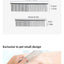 Pet Hair Removal Comb Stainless Steel Pet Grooming Comb Gently Removes Loose Knotted Hair Dog Cat Cleaning Beauty Supplies
