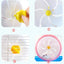 Smooth Hamster Wheel Silent Small Pet Exercise Wheel Plastic Running Toy for Hamster Cage Small Pet Sports Wheel Pet Accessories