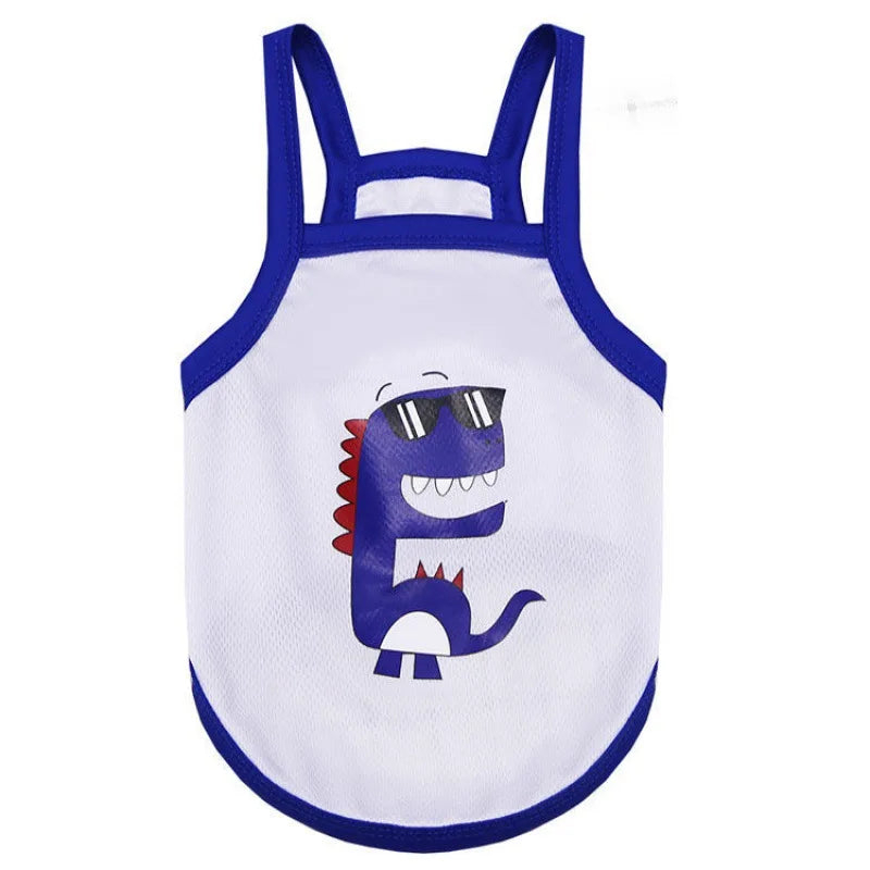 Dog Clothes Shirt Pet Cooling Vest Small Dogs Comfortable Costume Puppy Outfits Breathable Clothes Yorkshire Terrier Chihuahua