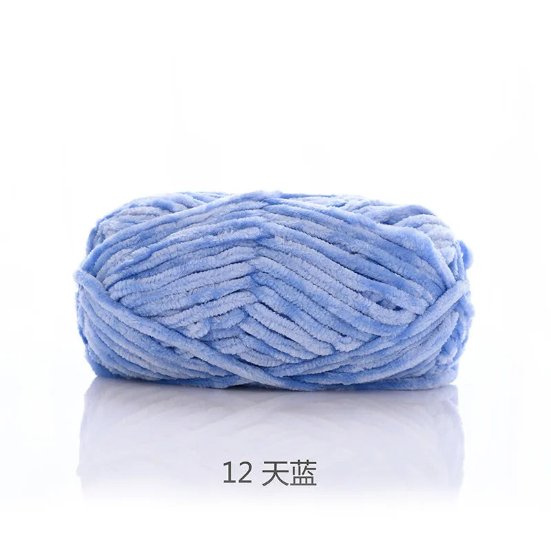 Ruyi bird warm fleece thick wool handmade DIY crochet woven golden velvet hook shoe thread wool ball