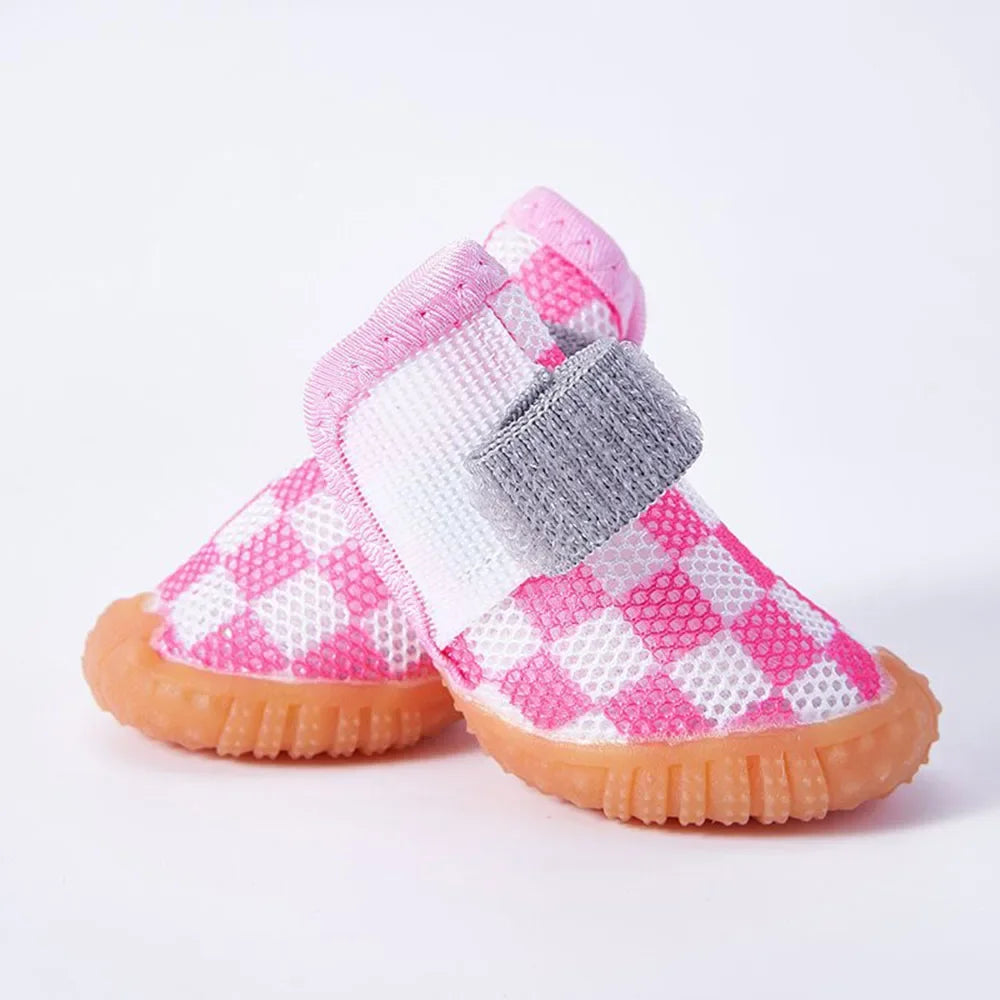 Small Dog Shoes Breathable Dog Shoes for Hot Pavement Pet Puppy Boots & Paw Protectors for Doggies for Hardwood Floors Anti Slip