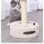 HOOPET Cat Climbing Frame Small Sisal Teasing Pet Toys Scratching Board Claw Grinding Cat Toys Carousel Type Cat Climbing Frame