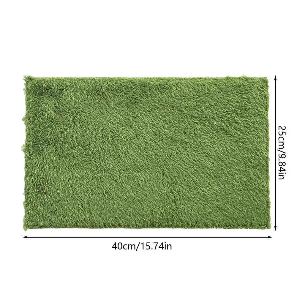 Reptile Carpet Strong Water Absorption Reptile Liner 402*5cm Cuttable Reptile Tile Terrarium Bedding Substrate Liner for Snakes