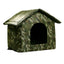 Outdoor Dog Bed Waterproof Roof Bed Waterproof Warm Dog Kennel Winter Tent Dog Nest Thickened Cold-Proof Nest Cat House