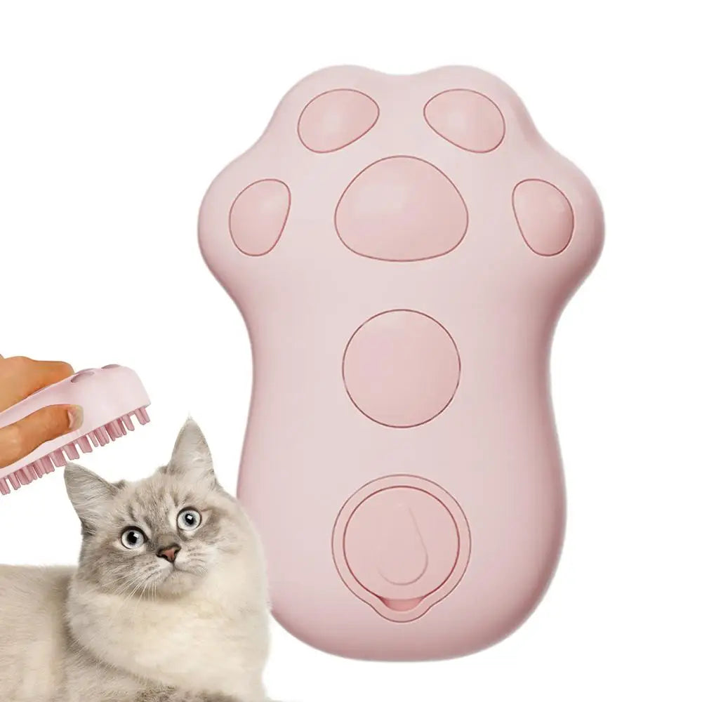 Cat Steamy Self Cleaning Brush Pet Steam Comb Hair Brushes Ergonomic Grooming Brush, Pet Deshedding Comb Massage Grooming Tool