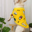 Pet Dog Clothes T-shirt Leopard Print Spring and Autumn Warm Big Dog Large Dog Two Feet Plus Down Golden Retriever Dog Clothes