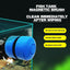 Magnetic Aquarium Cleaning Brush Scratch-Free Glass Cleaner Algae Scraper Magnet Cleaner Fish Tank Cleaner Mini For Tank
