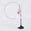Interactive Cat Toy Handfree Cat Stick Playing Kitten Playing Teaser Wand Toy Suction Cup Bird/Feather Cat Wand Pet Supplies