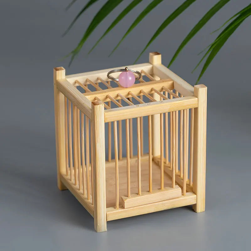 Bamboo Cage Exquisite Bamboo Live Insect Bamboo Woven Cage, Cricket, Cricket, Grasshopper, Cicada Box, Insect Feeding Box