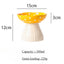 Mushroom Cat Bowl Cute Polka Dot Safe Ceramic Elevated Cat Feeder for Cats and Dogs Drinking Water Bowl Cat Feede Pet Supplies