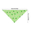 Fruit Dog Bandana Triangle Scarfs Bibs with Cute Fruit Pattern Cartoon Dog Triangle Bib Fruit Print Pet Neckerchief for Pet Dog