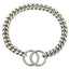 Stainless Steel Gold Dog Chain Collar 10MM Wide Metal Cuban Links For Small Medium dog Large Dogs Walking Training collar