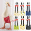 Adjustable Nappy Clothes Pet Supplies Physiological Pant Bowknot Chicken Diaper Clothes with Elastic Band Chicken Duck Diapers