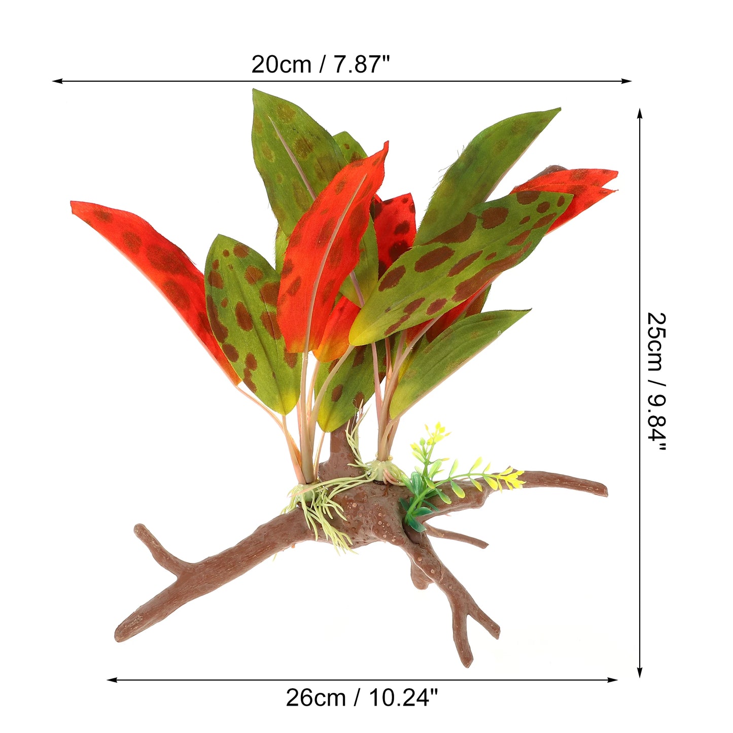 UXCELL Artificial Plants Grass Aquarium Plastic Water Weeds Ornament Fish Tank Flower Plants Tree Decoration Accessories