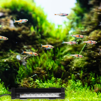 UXCELL 76.5-116CM Aquarium LED Light Full Spectrum Fish Tank 27-36 Light Beads Decor Colorful Lighting Lamp Plant Grow Tools