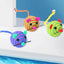 1Pc Pet Cat Toy Lovely Stripe Nylon Rope Round Ball Mouse Toy with Bell Pet Cat Chew Toy Interactive Mouse Ball Pet Products