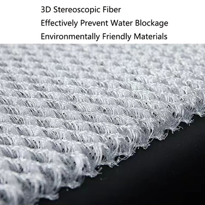 3D Aquarium Filtration Fiber Prevent Water Blockage Fish Tank Biochemical Filter Practical Bio.Sponge Pad Skimmer Supplies New