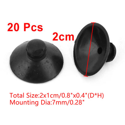 UXCELL Aquarium Suction Cup Holder Sucker for Air Line Pipe Heater Tube Clamps Hose Suction Cups Fish Tank Pets Accessories