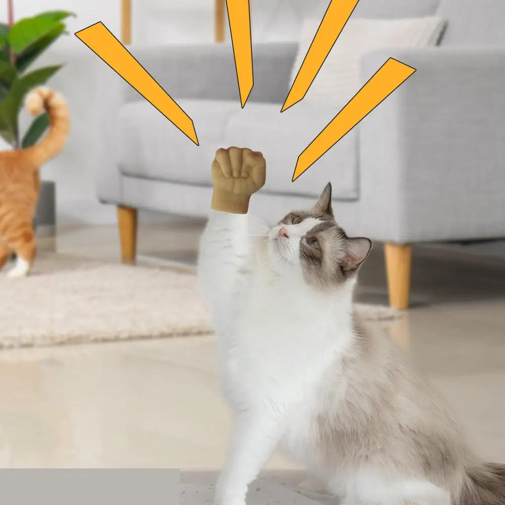 Mini Hands For Cats Paws Mini Finger Puppets Fake Small Finger Hand Puppet Fake Hand Toy Silicone Dog Funny Finger Puppets