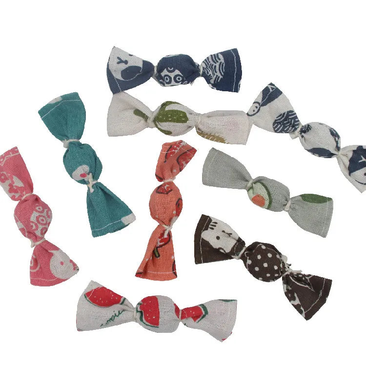 10 Pcs Soft Fleece False Mouse Cat Toys Colorful Feather Funny Playing Toys for Cats Kitten Interactive Ball Cat Toy Catnip
