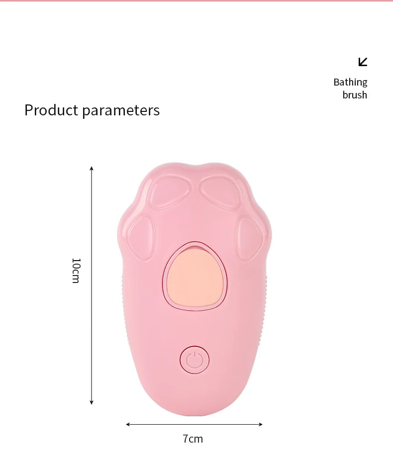 Colored Pet Steam Beauty Comb Cleanable Floating Hair Remove Tangled Hair No Need To Take A Shower Universal For Cat And Dog