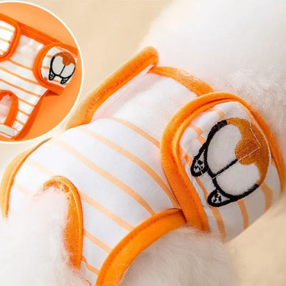 Washable Dog Diapers Pet Physiological Pant Puppy Women's Shorts Underwear Female Dog Diaper Panties Pet Cat Dog Clothes 2024