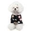 Winter Puppy Dog Coat Pet Clothes Windproof Dog Snowsuit Warm Fleece Padded Winter Pet Clothes for Dogs Cats Apparel