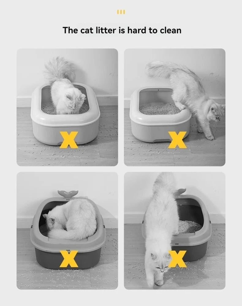 Cat Litter Mat EVA Double Layer Cat Litter Mat Cat Litter Basin Sand Falling Mat Eva Cat Litter Mat Cat Nest Mat Pet Mat