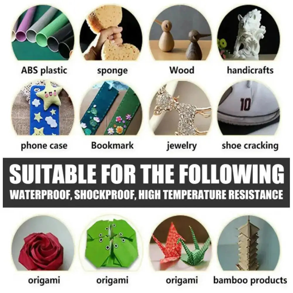 20/50g Universal Welding High Strength Oily Glue Super Ceramics Soldering Wood Adhesive Metal Glue Strong Plastic Glue Agen Y1P0