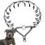 Adjustable Pinch Collar for Dogs,Gold Dog Training Collar Prong Collar with Quick Release Buckle for Small Medium Large Dogs