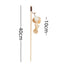 Cat Toy Cat Teaser Sticks Wooden Pole Tease Cat Stick Mouse Bell Tease Cat Stick Cat Self Hi Interactive Cat Toy