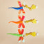 Cat Toy Cat Teaser Stick Three Color Dragonfly Hanging With Adjustable And Adjustable Self Cat Teaser Toy Swing Cat Teaser Stick