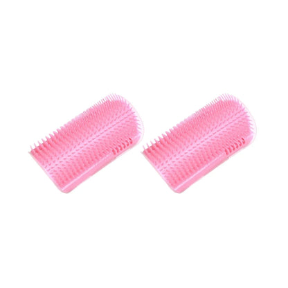 2/1PCS Pet Brush Comb Play Cat Toy Softer Cat Self Groomer Massage Comb with Catnip Face Scratcher for Kitten Puppy Cat Clean