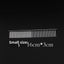 Stainless Steel Pet Grooming Comb Dog Comb Steel Comb Silver Cat Hair Removal Comb Double-sided Comb Pet Supplies Wholesale