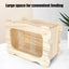 Rabbit Hay Feeder Hay Manger Small Animal Food Feeder Rack Grass Basket Food Bin Bowl For Chinchilla Pet Supplies