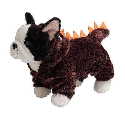 Winter Jacket For Dog Small Dog Coat Dinosaur Dogs Costume Christmas Outfit For Pet Medium Dogs Clothes Chihuahua Puppy Sweater