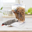 Bird Feeders Parakeet Feeders For Bird Cage Automatic Parrot Feeder Drinker Clear Acrylic Splash-Proof Bird Feeder