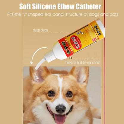 60ml Ear Cleaner For Pets Pet Ear Wash Ear Drops For Ear Cleaning Effective Pet Ear Care Products Relief Liquid With Mild