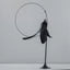 Suction Cup Cat Teaser Stick Bite Resistant Feather Bell Interactive Toys for Cats Replacement Head Kitten Energy Pet Supplies
