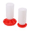 Poultry Thickened Feeder And Drinker Water Food Dispenser Automatic Chicken Birds Chick Waterer Feeding Bucket Container