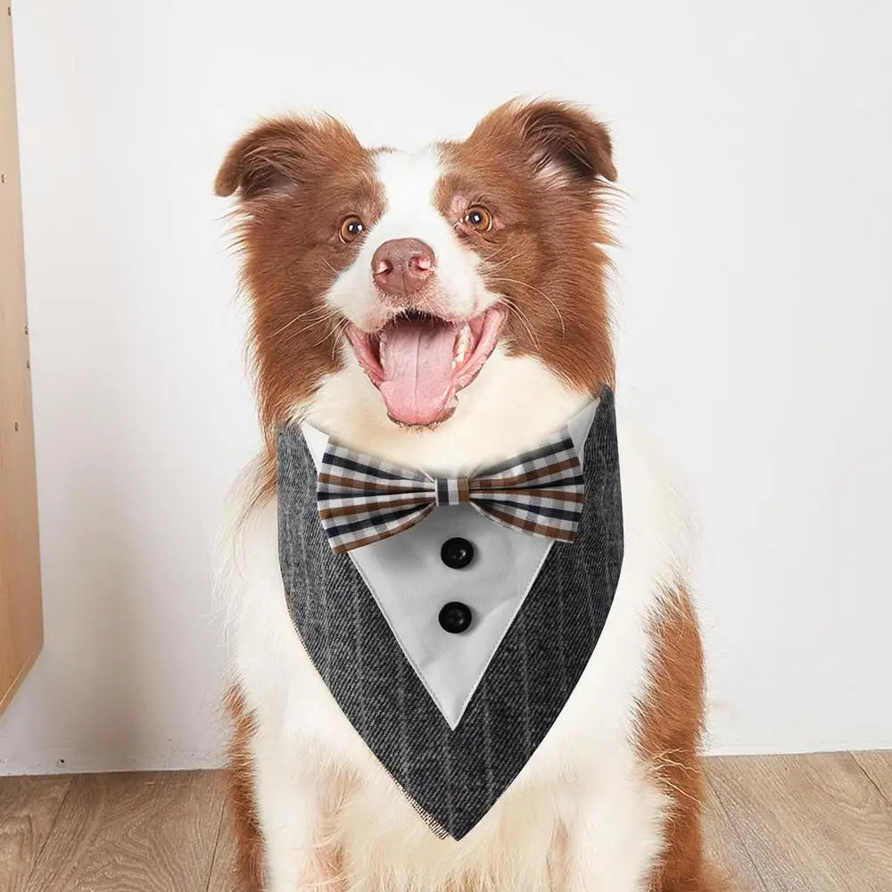 Bandana for Dogs Fashionable Small Dog Bandana Triangle Dog Scarf Pet Triangle Scarf Breathable Dog Handkerchiefs for Parties