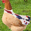 Chicken Saddle For Hens Breathable Feather Protector Chicken Pecking Guard Comfortable Chicken Clothes Wing Back Protector