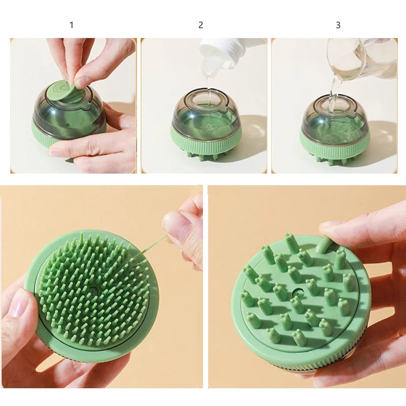 Multifunctional Pet Hair Comb for Dogs Cats Animals Massage Cat Dog Bathing Brush Maltese mascotas Grooming Accessories Supplies