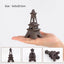 Large Ceramic Aquarium Decoration Fish Shrimps Shelter House Pottery Scorpion House Canister Simulation Stone Fish Tank Decors