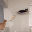 Wall Mounted Cat Climbing Shelves For Cats Hammock With Tassels 2025 New Detachable Felt Steps & Platform for Kitten & Cat Sleep